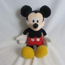  Juguete de peluche de 16" original de personajes de peluche de Mickey Mouse con parche original de Disney segunda mano  Embacar hacia Argentina