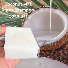 Sabonete- Barra de Xampu Leite de Coco|Argan|Manteiga de Karité~4oz Barra de Sabão|Infusão de Ervas, usado comprar usado  Enviando para Brazil