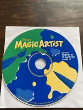 CD Rom Disney Magic Artist para Windows 95 MacIntosh Power PC 1997 somente disco comprar usado  Enviando para Brazil