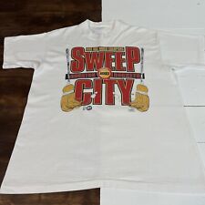 Vintage 90s Houston Rockets Sweep City Championship T-Shirt Men’s XL 1995 for sale  Shipping to South Africa
