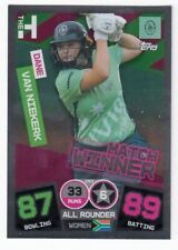Used, DANE VAN NIEKERK 2022 Topps Attax The Hundred #293 Cricket Card MATCH WINNER for sale  Shipping to South Africa