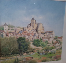 Aquarelle originale michel d'occasion  Tarbes