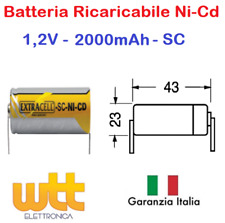 Batteria pila nicd usato  Olbia