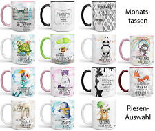 Monats tasse geschenktasse gebraucht kaufen  Berlin