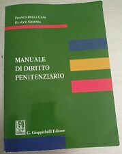 Manuale diritto penitenziario usato  Comacchio