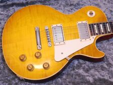 Guitarra Gibson Custom Shop coleção histórica 1958 Les Paul VOS Lemon Burst 2014, usado comprar usado  Enviando para Brazil