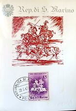 1963 cartoline repubblica usato  Roma