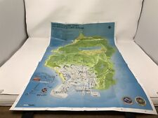 Usado, Grand Theft Auto V 5 - Xbox 360 PS3 Liberty City mapa do metrô e mapa da área canadense comprar usado  Enviando para Brazil