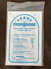 Mongoose bmx 1983 for sale  Rock Hill