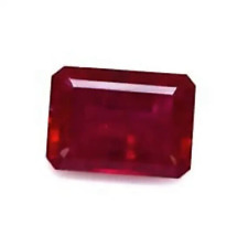 Natural ruby octagon for sale  SOUTHSEA