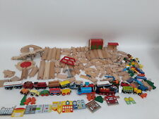 wooden childrens train set for sale  RUGBY