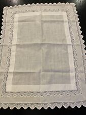 Vintage linen lace for sale  KNUTSFORD