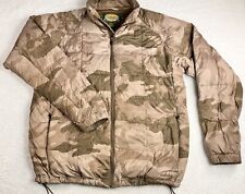 EUC Vintage Cabelas Camo Jacket Coat Down Puffer Xl. 100% Polyester., used for sale  Shipping to South Africa