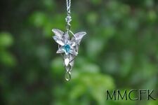 Arwen Evenstar Pendant Necklace LOTR/Vintage Lord of the Rings Blue for sale  Shipping to South Africa