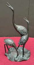 Bronze crane sculpture for sale  Broadview Heights