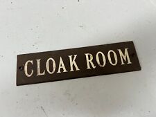 Old cloak room for sale  SUNDERLAND