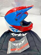 FLY RACING - 73-86322X - KINETIC STRAIGHT EDGE HELMET - RED/WHITE/BLUE - XXL for sale  Shipping to South Africa