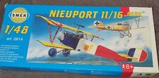 SMER Vintage Model Aircraft kits planes czech made models four items joblot 1/48, used for sale  WALTHAM ABBEY