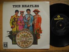 Usado, Beatles Sgt. Pepper's Lonely Hearts... 45 7" single 1978 Suécia 006 06838 EX- comprar usado  Enviando para Brazil