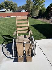 Antique wooden wheelchair for sale  Susanville