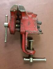 Vintage Portable Table Mount bench Vice 3" jaw width , used for sale  Shipping to South Africa