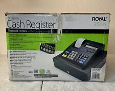 Impresora térmica electrónica de caja registradora ROYAL 210DX con caja y manual funciona sin llave segunda mano  Embacar hacia Argentina