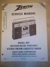 Zenith service manual for sale  Roanoke