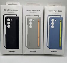 Autêntica Capa Samsung Slim S Pen com Caneta S para Galaxy Z Fold5 Grafite ou Azul, usado comprar usado  Enviando para Brazil