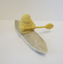 Alaskan carved inuit for sale  Epping