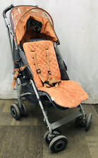 Maclaren Techno XLR - 14" Charcoal Orange Umbrella Single Seat Stroller Recline for sale  Shipping to Ireland