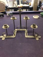 metal folding candle holders for sale  Newburg