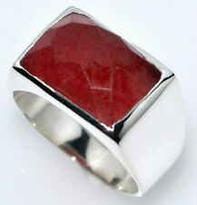 Red jade gemstone for sale  UK