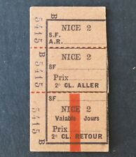 Ancien ticket billet d'occasion  Nantes-