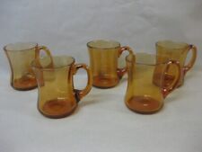 Vintage amber glass for sale  LLANELLI