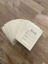 Seed envelopes 78x60mm for sale  HINCKLEY