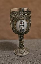 Goblet medieval knight for sale  WALSALL