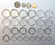 LARGE LOT NEW ROUND PLASTIC WATCH CRYSTALS 34.9 - 22.8mm for sale  Shipping to South Africa