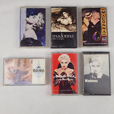 Lote de 6 fitas cassete Madonna Like a Prayer You Can Dance Like a Virgin década de 1980 comprar usado  Enviando para Brazil