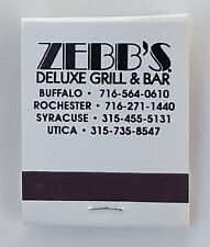 Zebb grill bar for sale  Oriskany Falls