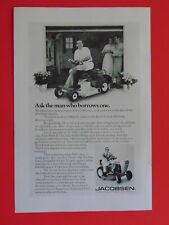 1971 jacobsen riding for sale  North Adams
