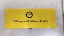 Conjunto de driver de impacto AKM 12 peças grau industrial - Não usado comprar usado  Enviando para Brazil