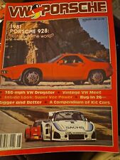 Porsche magazine august for sale  BRAUNTON