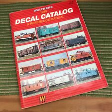 WALTHERS 1985 DECAL CATALOG & Reference Manual segunda mano  Embacar hacia Mexico