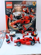 Lego Racers Ferrari F1 Fuel Stop #8673 caixa aberta completa comprar usado  Enviando para Brazil