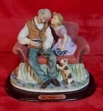 Figurine grandpa granddaughter for sale  Pompano Beach