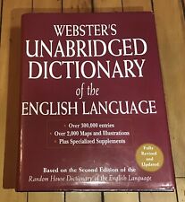 Webster unabridged dictionary for sale  Westport