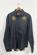 Chemise jean brodée d'occasion  Montreuil