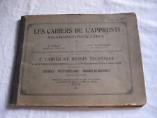 Livre cahiers apprenti d'occasion  Chambon-sur-Voueize