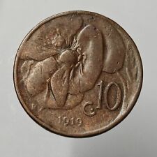 10 centesimi 1919 ape usato  Villaricca