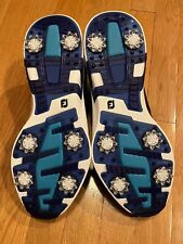 FootJoy Golf Men's Shoes HYPER FLEX CORE BOA 10.5  MEDIUM 55456 No Insoles Blue, used for sale  Shipping to South Africa